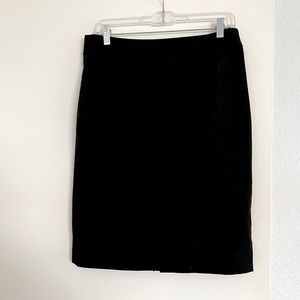 Calvin Klein black pencil skirt